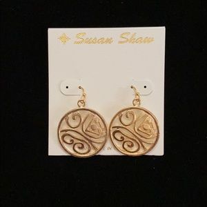 Susan Shaw Gold Earrings